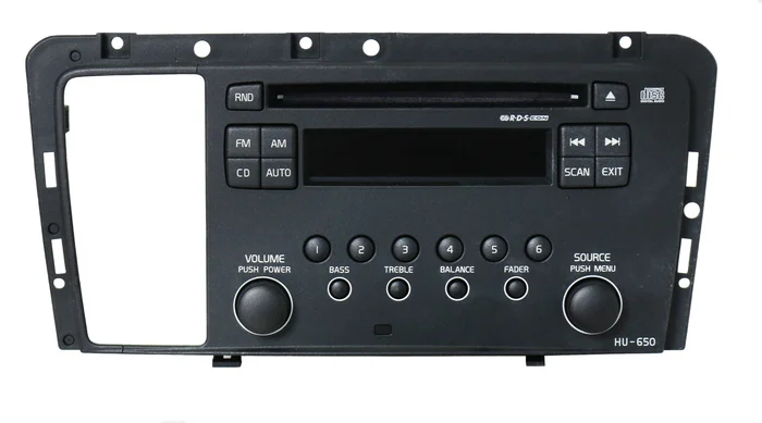 2005-2009 Volvo 60 70 80 Series OEM Radio AM FM CD Player 30737708-1 Face HU-650