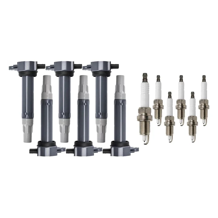2006-2010 CHrysler 300 V6 3.5L 6pcs Ignition Coil & Spark Plugs UF502 4606869 Generic