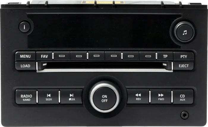 2007-08 Saab 9-3 AMFM Radio 6 Disc CD MP3 Player Auxiliary Port Part ID 12774898