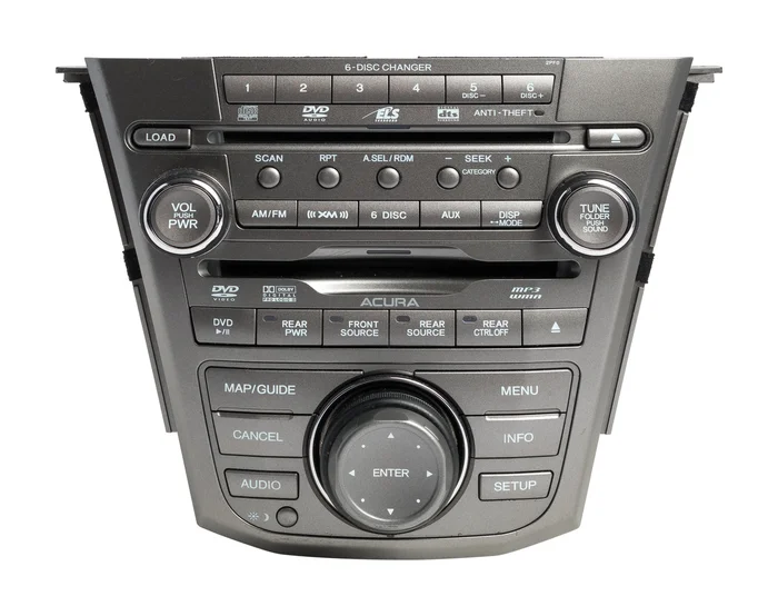 2007-09 Acura MDX AM FM MP3 Radio w 6 Disc CD DVD Player 39101-STX-A430-M1 2PF0