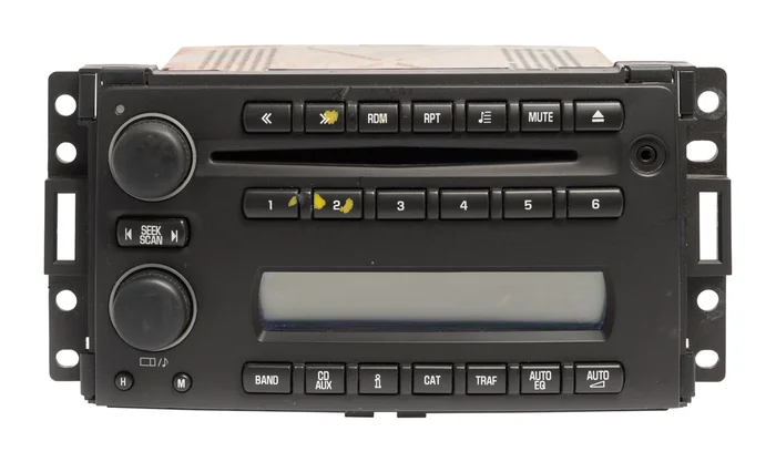 2008-09 Chevrolet Uplander AM-FM Radio CD Player w Aux Port Part Number 15878234