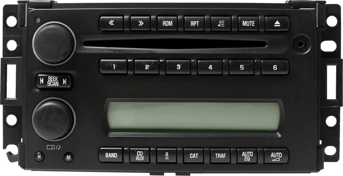 2008-09 Chevrolet Uplander Radio AM FM CD Player w Aux Jack Part Number 15878234