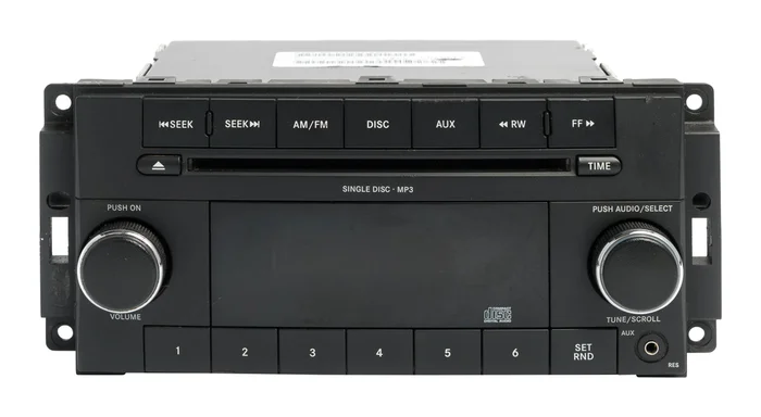 2009 Dodge Durango Challenger AM FM MP3 Radio Single-Disc CD Player P68021159AD