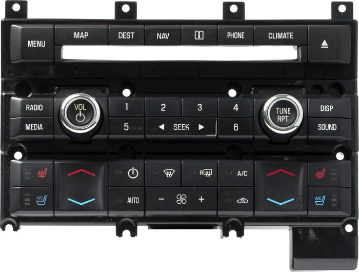 2010-2011 Ford Taurus Multimedia Climate Control Navigation Panel BG1T-18A802-BC