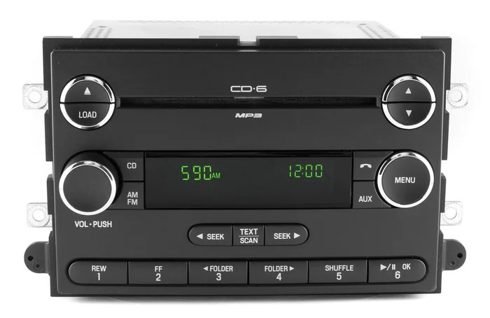 2010 Ford Explorer Mercury Mountaineer AM FM Radio 6 Disc Player AL2T-18C815-BB