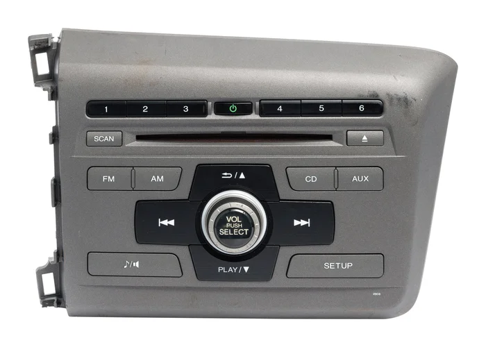 2012 Honda Civic AM FM Radio Assembly w CD MP3 Player 39100-TR0-A315-M1 Opt 2BC6