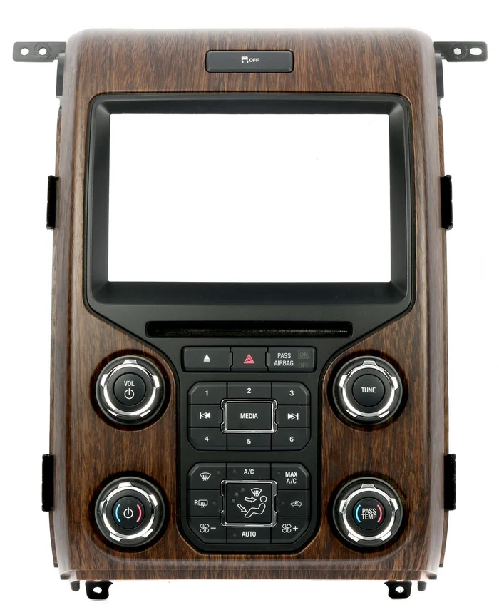 2013 Ford F-150 Control Panel w 8 Inch Touch Screen Opening DL3T-18A802-GDSMPQ