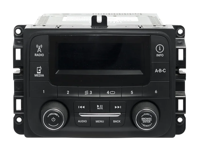 2015-2016 Dodge 1500 Radio Audio Information Display Screen Model ID P68845817AC