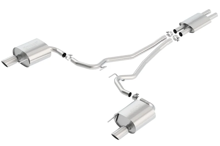 2015-2017 Ford Mustang V6 Cat-Back Exhaust System S-Type