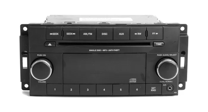 2015-2017 Jeep Wrangler AM FM Mp3 Single Disc Player Radio w Aux P68252824AA RES