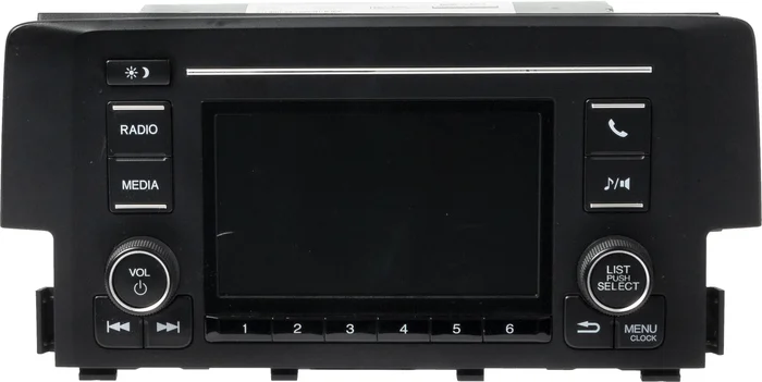 2016-2017 Honda Civic AM FM Radio Multimedia Player Telematics Model 39100TBAA11
