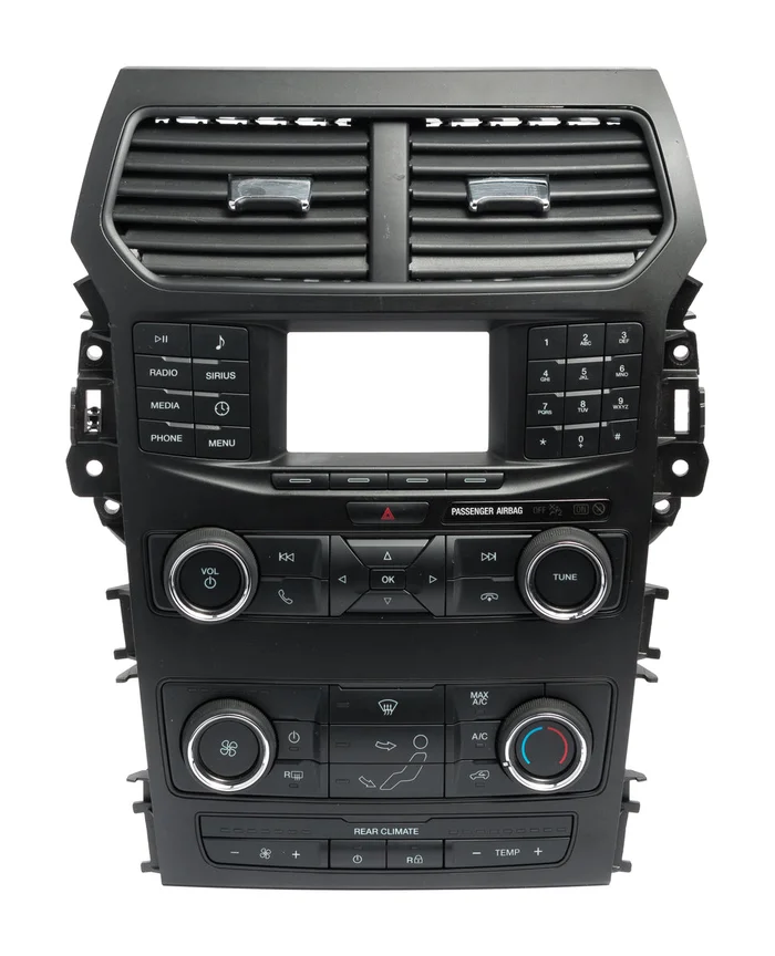 2018-19 Ford Explorer Radio and Temperature Control Panel w Vents JB5T-18A802-JA