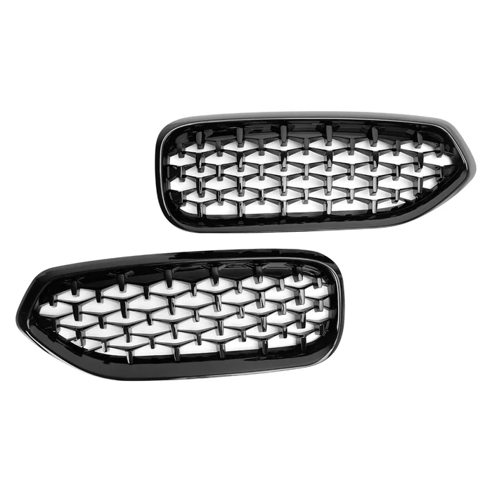 2019-2024 BMW G29 Z4 Diamond Style Gloss Black Front Kidney Grill Grille 51138091295