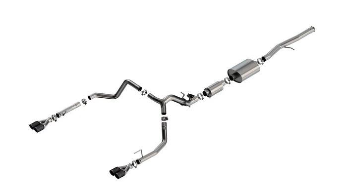 2025-2025 Chevrolet Silverado 1500/ GMC Sierra 1500 Cat-Back Exhaust System S-Type Part # 140994CFBA