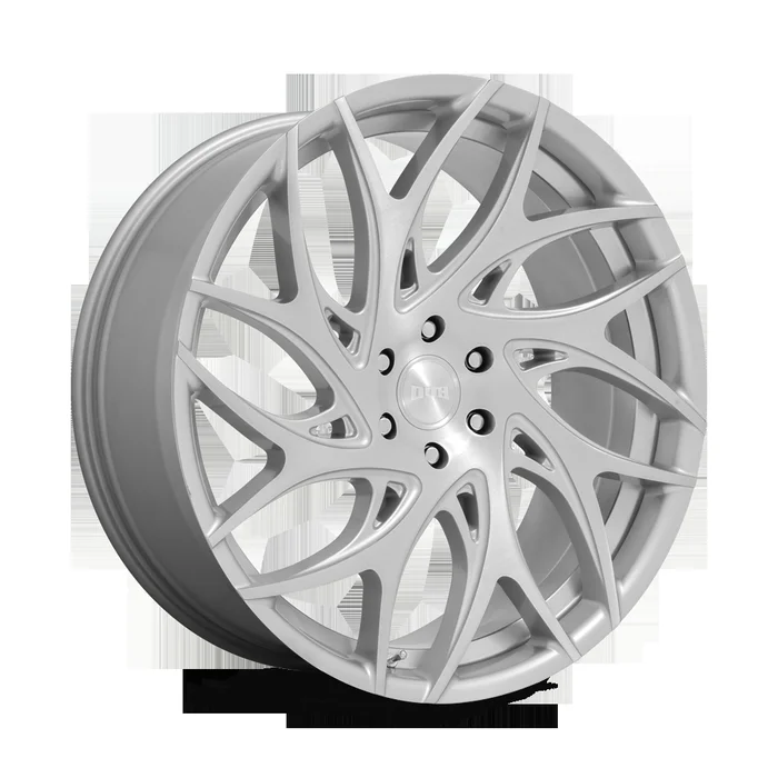 20X9 SILVER BRUSHED FACE 35MM DUB 1PC Wheel