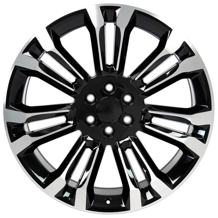 24″ Replica Wheel fits Chevrolet Silverado 1500 – CV43 Machined 24- Design One
