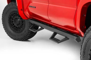24 Toyota Tacoma Double Cab SR2 Adjustable Aluminum Steps