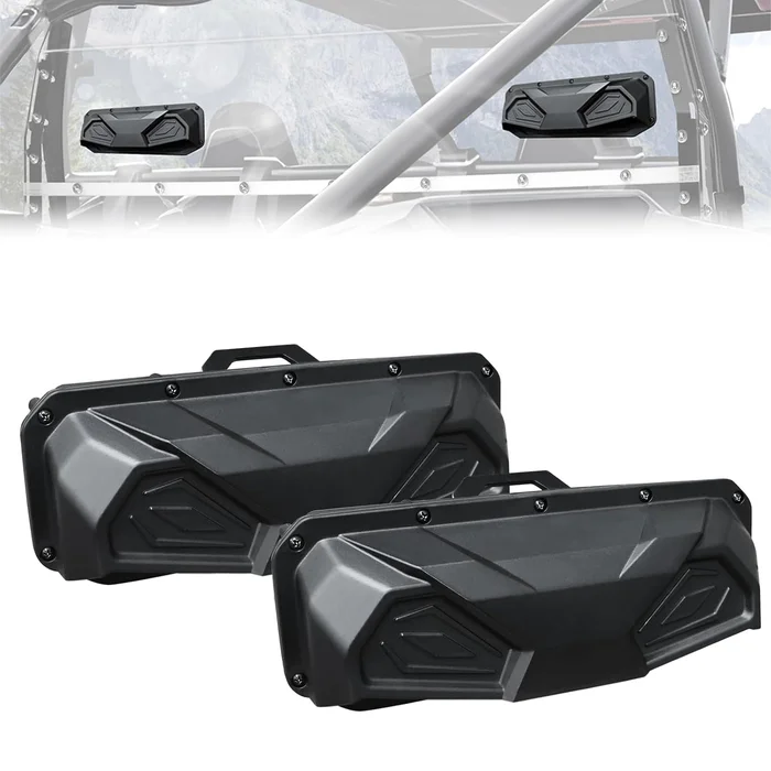 2PCS UTV Windshield Vents UTV Roof Vents Compatible with Polaris RZR General Ranger, Maverick Commander, Pioneer, Teryx KRX Mule