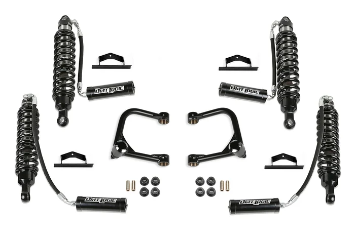 4″ Lift Kit – Front Dirt Logic 2.5 Resi Coilovers Rear Dirt Logic Resi Coilovers – K2428DL
