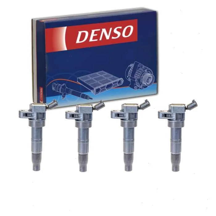 4 pc DENSO Direct Ignition Coils for 2013-2016 Hyundai Santa Fe Sport