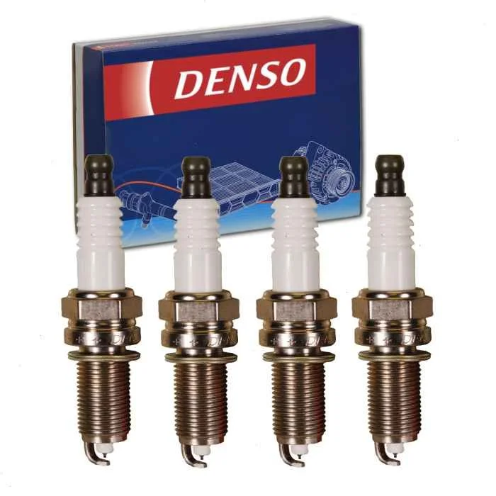 4 pc DENSO Iridium Long Life Spark Plugs for 2013 Hyundai Santa Fe Sport