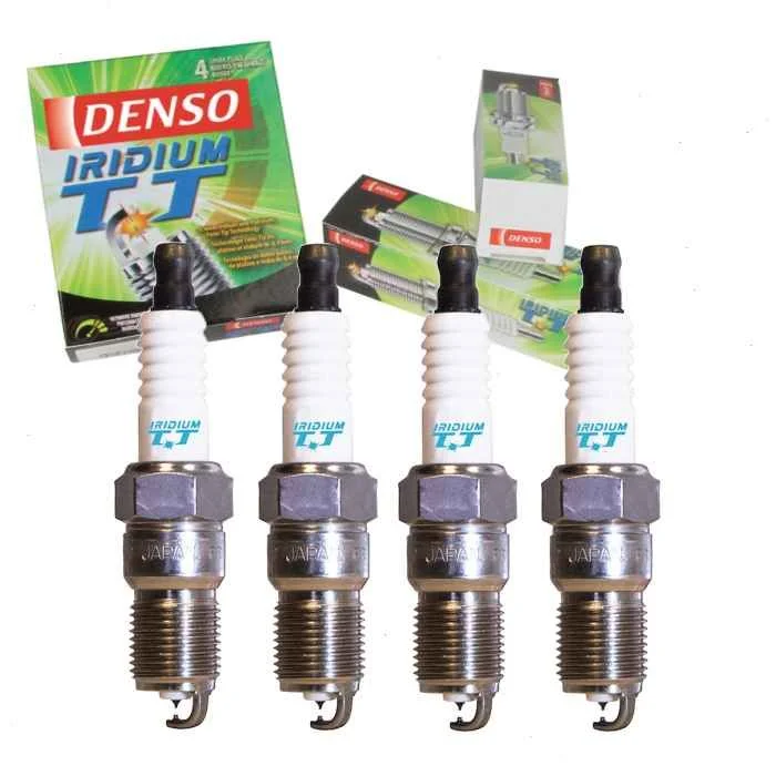 4 pc DENSO Iridium TT Spark Plugs for 2006-2010 Chevrolet Cobalt