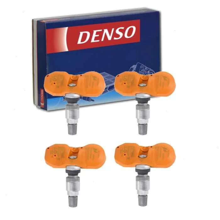 4 pc DENSO Tire Pressure Monitoring System Sensors for 2001-2006 BMW 330xi