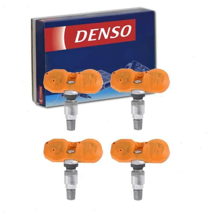 4 pc DENSO Tire Pressure Monitoring System Sensors for 2002-2005 BMW 745Li