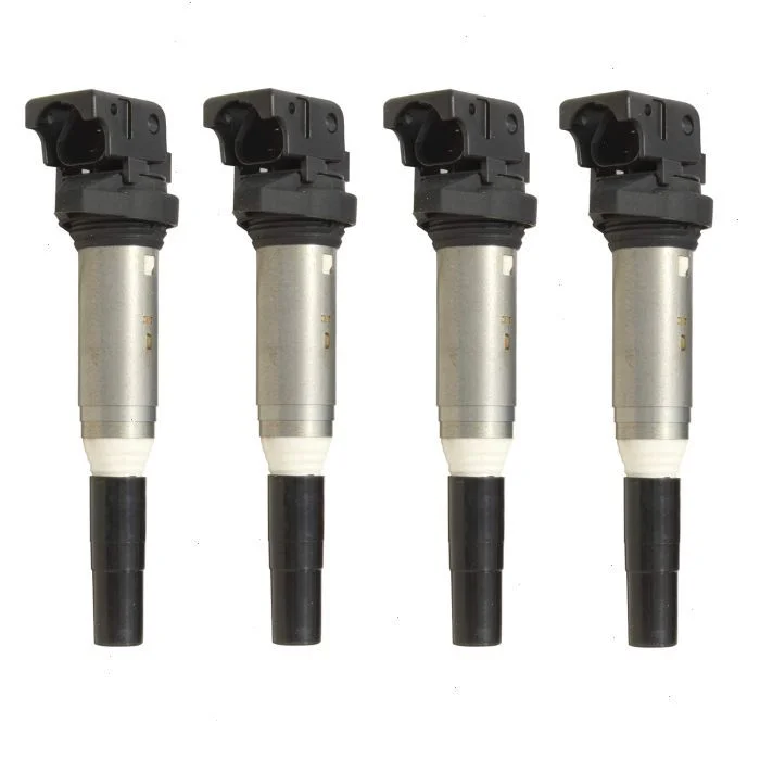 4 pc Hitachi Ignition Coils for 2012-2016 BMW 320i 2.0L L4