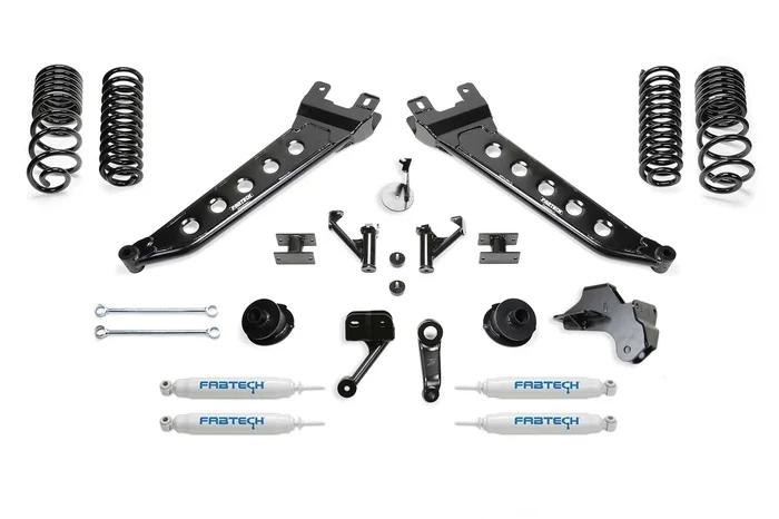 5″ Radius Arm Lift Kit w/Coil Springs Performance Shocks – K3180