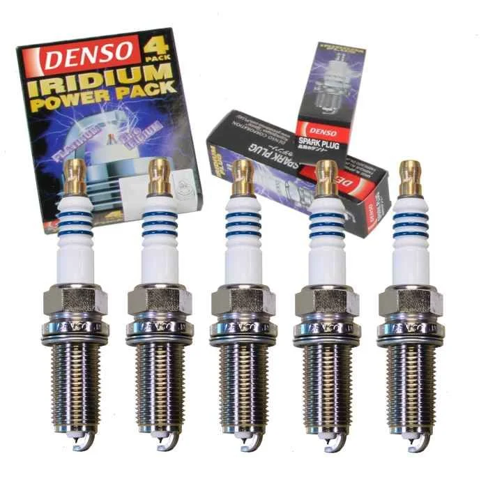 5 pc DENSO Iridium Power Spark Plugs for 2013 Audi TT RS Quattro