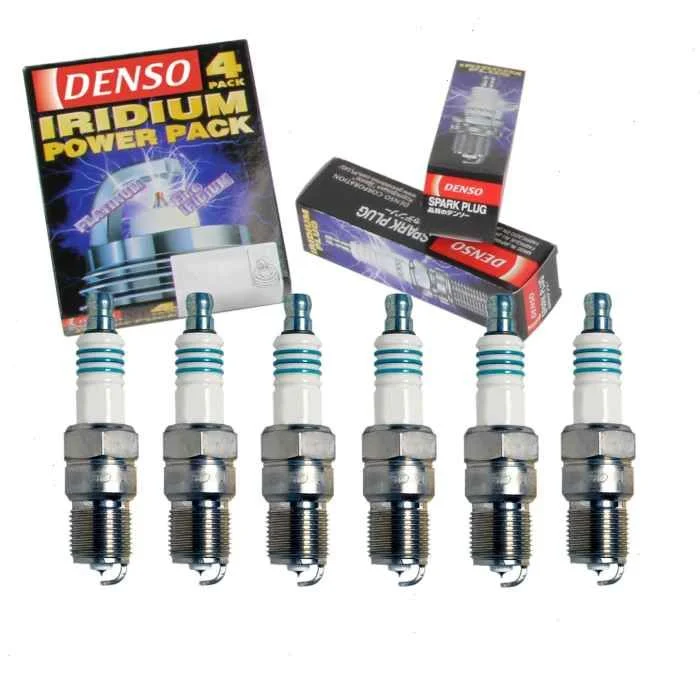 6 pc DENSO Iridium Power Spark Plugs for 2003 Ford E-150