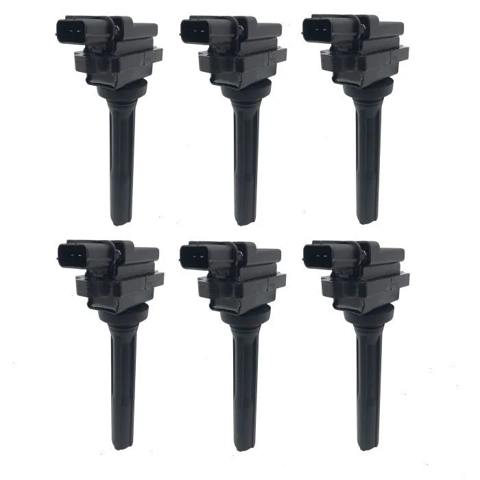 6 pc Hitachi Ignition Coils for 2002-2006 Suzuki XL-7 2.7L V6