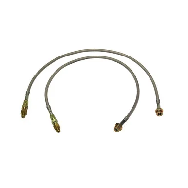 68-73 Dodge W100-W300 4-8″ SS Brake Hose Kit Front Lift Pair – Skyjacker Suspension