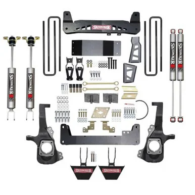 6in Suspension Lift Kit With Torsion Bar Drop Brackets.