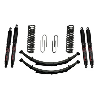 78-79 Ford Bronco 9″ Suspension Lift Kit w/Black Max 8500 Shocks – Skyjacker Suspension