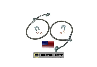79-86 Ford PU/Blazer/Suburban w/4-6in Lift Front Bulletproof Brakes Hose – Superlift Suspension