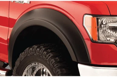 80-86 Ford F100/F150/F250SD/F350SD/Bronco 4pc Set Extend-A-Fender Flares Black Smooth Finish – Bushwacker Flares