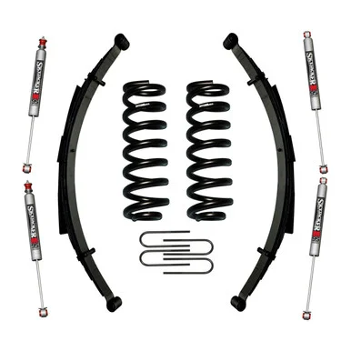 80-96 Ford Bronco 1.5-2″ Suspension Lift Kit w/M95 Performance Shocks – Skyjacker Suspension