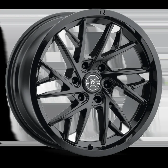 801 | Raised | Gloss Black Milled