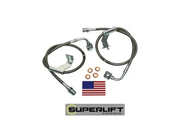87 Chevy/GMC PU 87-91 Blazer/Suburban w/8-12in Lift Front Bulletproof Brakes Hose – Superlift Suspension