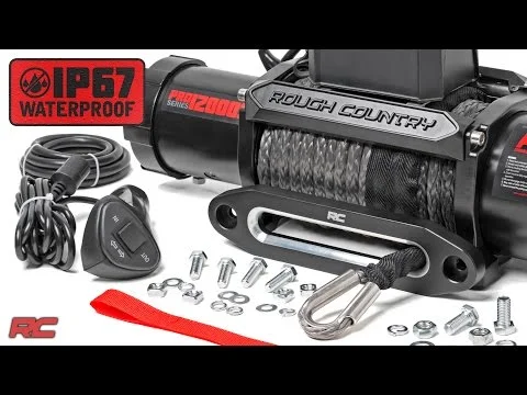 9500-Lb Pro Series Winch | Synthetic Rope