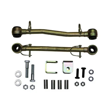 97-06 Jeep TJ 6″ Sway Bar Extended End Links Disconnect w/Double Black Rubber Bushings – Skyjacker Suspension