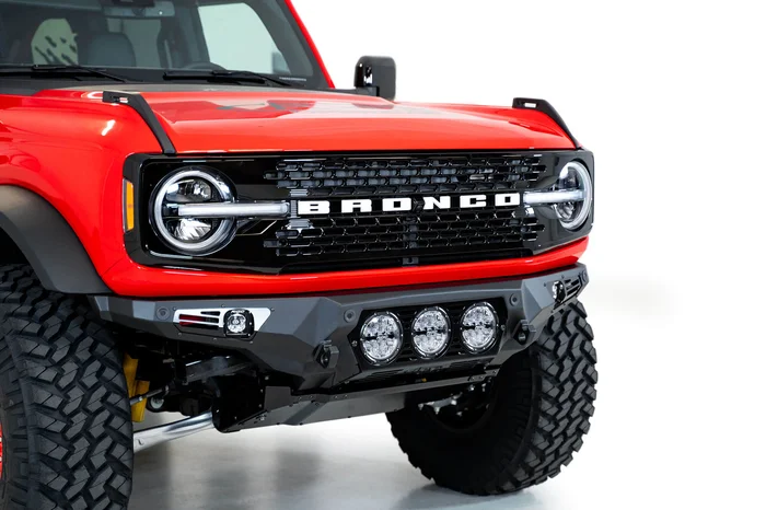 Addictive Desert Designs Bomber Front Bumper (RIGID): 21-24 Bronco – F230194130103
