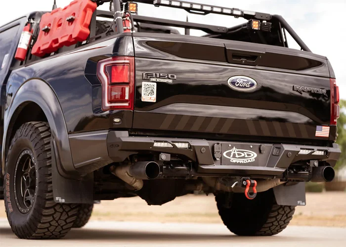 Addictive Desert Designs Phantom Rear Bumper: 17-20 Raptor – R110191190103