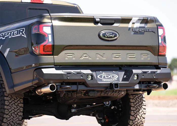 Addictive Desert Designs Phantom Rear Bumper: 24+ Ranger Raptor – R720191280103