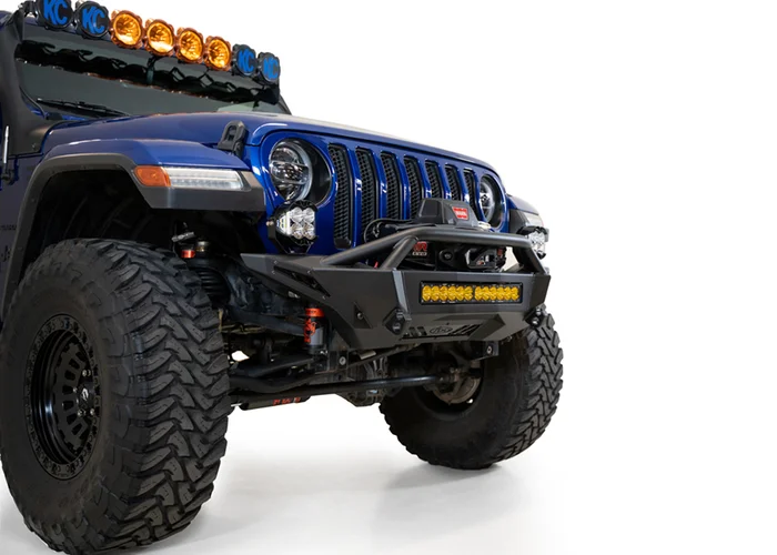 Addictive Desert Designs Stealth Fighter Front Bumper: 18-24 Jeep JL/JT – F960272110103