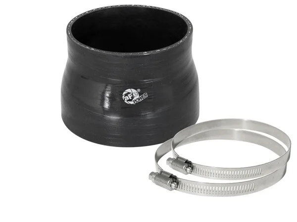 aFe 3.5in ID to 3in ID x 2.5in L Reducing Coupler – Black – 59-00044