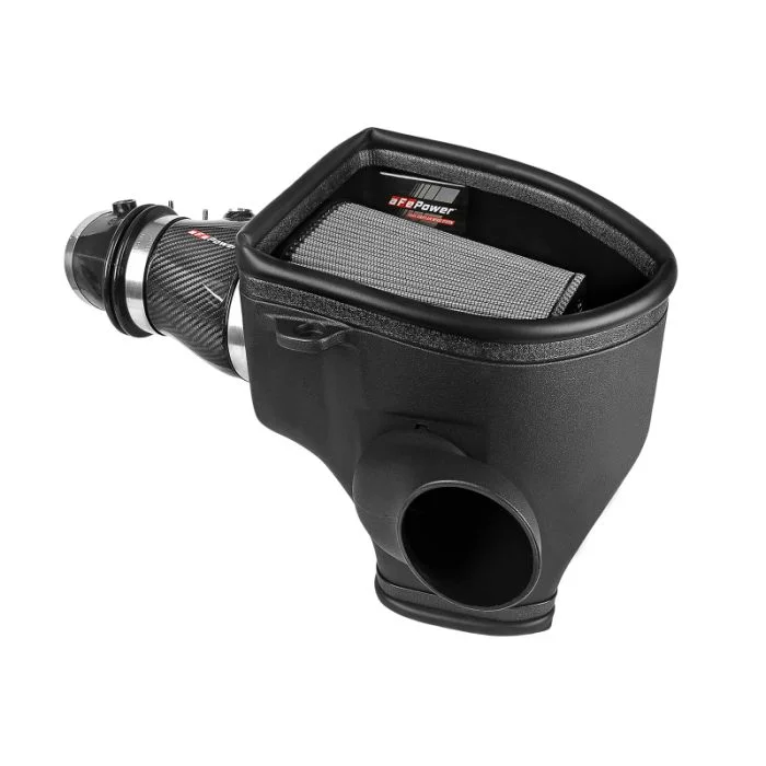 aFe Magnum Force Stage-2 Track Series Carbon Fiber AIS w/Pro Dry S Media-18 Dodge Challenger V8-6.2L – 57-10001D