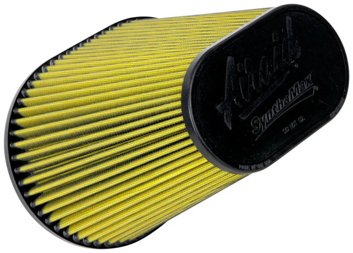 Airaid Universal Air Filter – Cone 6in FLG x 10-3/4×7-3/4in B x 7-1/4×4-3/4in T x 9in H Synthaflow